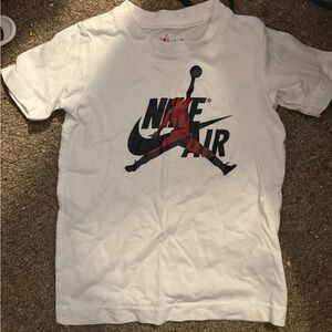 Jordan Kids White and Black T-Shirt